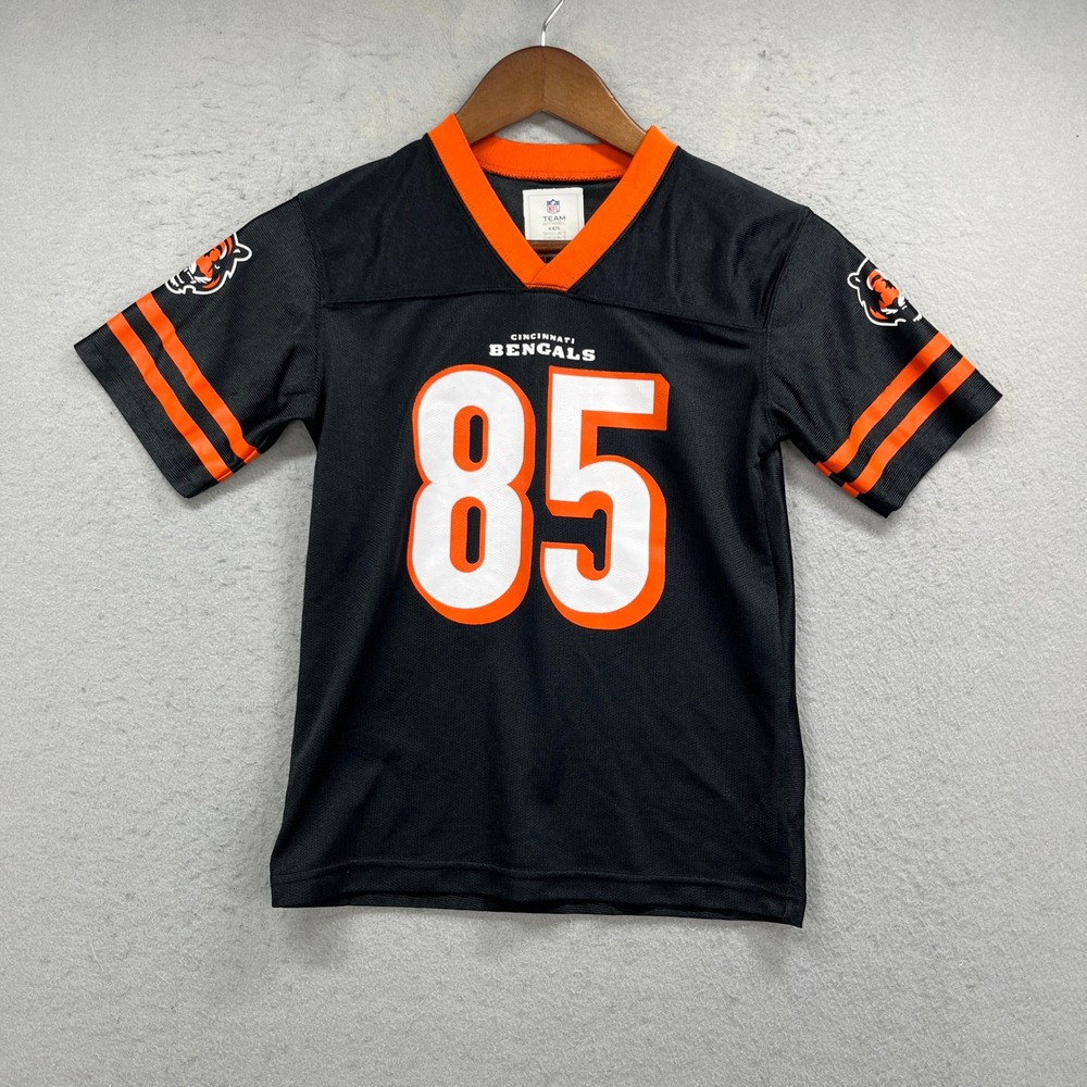 Tyler Eifert 85 Bengals  NFL Team Apparel Jersey Kids S 6/7 Black Football Fan